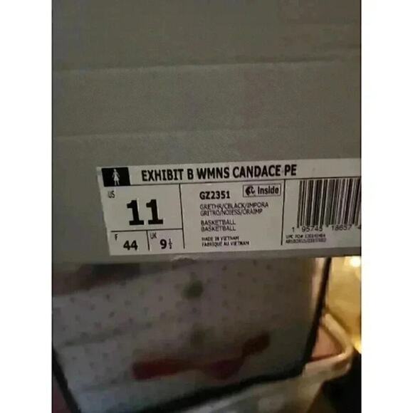 Adidas Exhibit B Mid Candace Parker Basketball Shoes Grey GZ2351 Women's Sz 11 - Picture 8 of 8